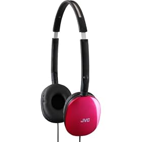 JVC - Flats - Casque ultra-l�ger pour iPod 6G - Rose