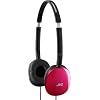 JVC HA-S160-P-E FLATS Lightweight Headphones - Pink