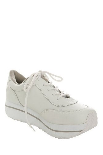 Volatile Expulsion White Rhinestone Sneakers product image