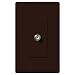 Lutron Claro CA-CJH-BR Cable TV Jack in Brown