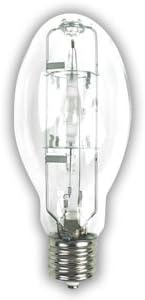 175W - Pulse Start - ED28 - Clear - Mogul Base - 4200K - Universal Burn - M137 - Protected Metal Halide Light Bulb