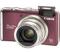CANON PowerShot SX200 IS - burgundy Including Charger, Lithium battery Compact camera Digital camera