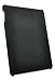 Black Fabric Cloth Snap On Hard Shell Case for the Apple iPad WiFi 3G 16GB 32GB 64GB