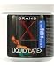 Brand X Liquid Latex Body Paint Fluorescent Blue 16 oz