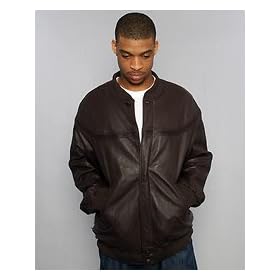 Crooks and Castles The Cascade Leather Jacket,Winter Coats and Jackets for Men by Crooks and Castles