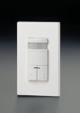 Leviton ODS0D-IDW Dual-Relay, Decora Passive Infrared Wall Switch Occupancy Sensor, 180 Degree, 2100 sq ft Coverage, White Leviton ODS0D-IDW Dual-Relay, Decora Passive Infrared Wall Switch Occupancy Sensor, 180 Degree, 2100 sq ft Coverage, White