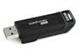 Kingston DataTraveler 200 - 128 GB USB 2.0 Flash Drive DT200/128GB (Black)