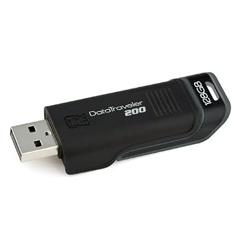 Set A Shopping Price Drop Alert For Kingston DataTraveler 200 - 128 GB USB 2.0 Flash Drive DT200/128GB (Black)