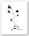 Untitled, 1945 by Alexander Calder 11"x6.5" Art Print Poster