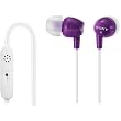 Sony DREX14VP/VLT Earbud Headset for iPod, iPhone and Smartphones (Violet)