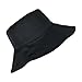 FLH Cute Bucket Rain Hat w/Buckle Accent, 3.5 inch Wide Brim, Roll-Up Packable