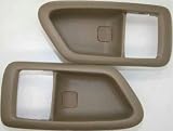 97-01 Toyota Camry Inside Door Handle Case Tan Pair