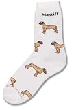 Mastiff Poses Socks Medium For Bare Feet Adult Socks
