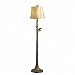 Kichler Lighting 74138 The Woodlands 59-Inch Portable Floor Lamp, Light Caramel Soft Back Shade