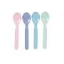 Ciroa Miniamo Pastels Set of 4 Assorted Coloured Spoons in a Acetate Pack
