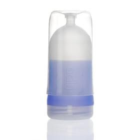 Adiri BPA Free Natural Nurser Ultimate Bottle Stage 2 Blue, Med Flow (3-6 months)