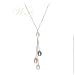 WILLOW FINE PEARLES: *PEARL TRIAD NECKLACE* 14 KARAT WHITE GOLD
