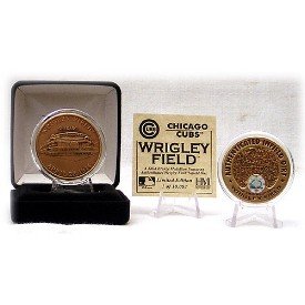 Chicago Cubs Wrigley Field Authenticated Infield Dirt Coin