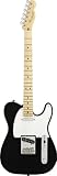 Fender American Standard Telecaster® Electric Guitar, Black, Maple Fretboard