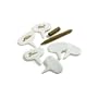 Porcelain Cheese Markers with pen