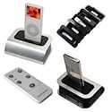 PEDEA Dockingstation / Cradle mit Fernedienung - Apple iPod Classic mit 80 GB - 160 GB