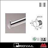 e-kanamono ロイヤル フラットロコキャップデコ FLD 32 クローム