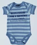 Edward Sinclair Blue Striped Bodysuit 