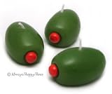 Floating Stuffed Olive Candles, NV-CN1
