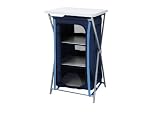 Design Campingschrank marine blau 61x54x93cm (klein faltbar, ideal zum Campen oder fürs Vorzelt)