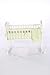 Baby Doll Bedding Heavenly Soft Cradle Set, Sage
