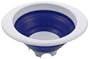 Progressive International 1-1/2 Quart Collapsible Colander, Blue and White