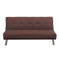 Sofa Bed - Brown Microfiber