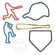 Silly Bandz Baseball Shapes - 24 Pack