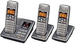 Uniden DECT1080-3 DECT 6.0 Cordless Digital Answering System with Caller ID with 2 Extra Handset
