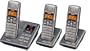 Uniden DECT1080-3 DECT 6.0 Cordless Digital Answering System with Caller ID with 2 Extra Handset
