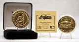 CLEVELAND INDIANS JACOBS FIELD GOLD COIN