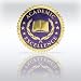 Certificate Seal - Academic Excellence - Blue/Gold