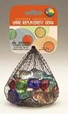Mega Marbles GEM STONES Game Replacement Flat Marbles (Pirate Treasure Loot)