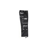 Military Authentic BDU Pants Black W/City Camo Accent Fatigues (Medium)