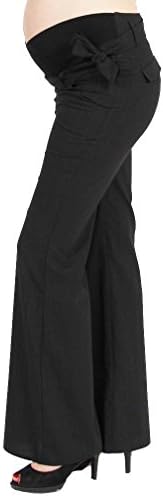 Pomkin Adelaide Maternity Pants - Black - X-Large