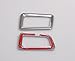 Chrome Interior Air Condition Vent Trumpet Cover Trim For Honda Accord MK9 13 14