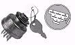 Lawn Tractor Ignition Switch; Craftsman, Sears, Wizard, Husqvarna, Poulan 140301; MTD 725-1717;