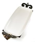 Fleur-de-lis Tray with Ceramic Insert