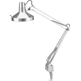 Combination Desk Lamp - Combo-Lite Polished Steel