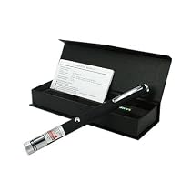 Green 30mw Laser Pointer Pen Style Star Holographic Projector and Laser Pointer-Dual Action