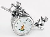 Royal Selangor Christening Gift. Teddy Bears Picnic.playtime clock.