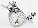 Royal Selangor Christening Gift. Teddy Bears Picnic.playtime clock.