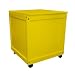 Prairie Leisure Design 92-006 Storage Cube with Casters - Buttercup Yellow