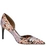 Carlos Women's 'Elite' Leather Floral Pump (5.5, Bronze)