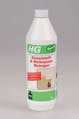 HG Kunststoff- und Reibeputz Reiniger 1 L